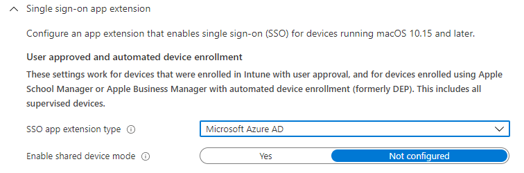 Assigning profile to security group